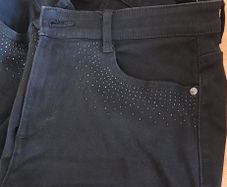 M&S straight black jeans size 12