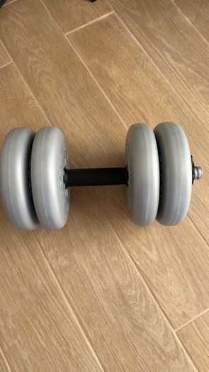york fitness dumbell 10kg