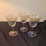 3 Iridescent crystal wine glasses Image 3