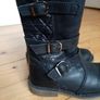 girls black boots Image 3