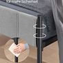 Sturdy Double Bed Frame with Foam Headboard and Underbed Storage Image 4