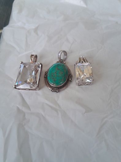 3 silver pendant