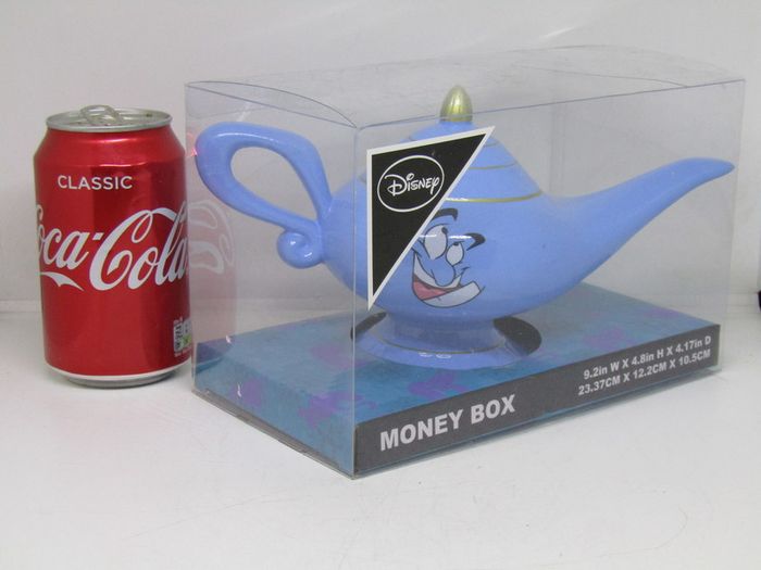 Disney Aladdin Genie Money Box Aladdins Lamp Brand New In Box Novelty Collectible From Penneys Primark Home