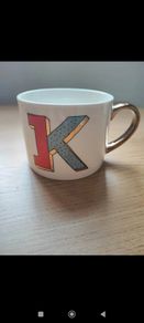 Debenhams big letter 'K' coffee/tea mug