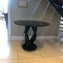 Glass dining room table Image 5