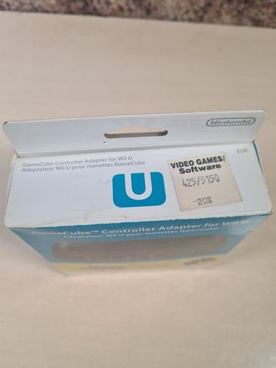 Nintendo Wii U Gamecube controller adaptor for Smash Brothers