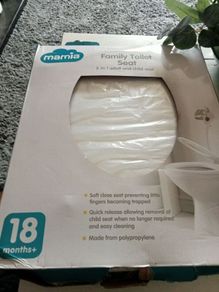 Family toilet seat