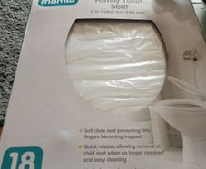 Family toilet seat