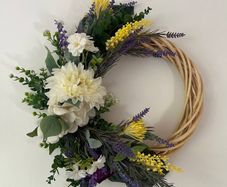 Handmade Floral Door Wreath