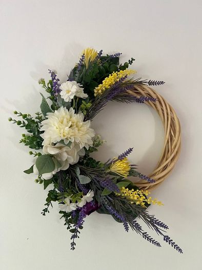 Handmade Floral Door Wreath