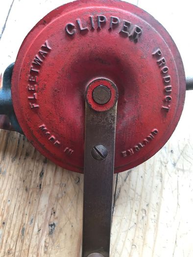 Vintage Fleetway Clipper shoulder brace hand drill