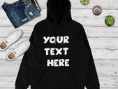 Personalized Hoodie, Add Your Own Text, Custom Hoodies, Customized Hoodies, Custom Hoodie, Custom Text on Hoodie, Custom Women Men, Hoodie