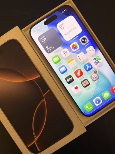 iphone16 Pro, 128GB, Desert Titanium, 97% battery, Unlocked