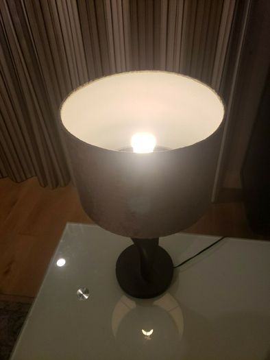 Table lamp and shade
