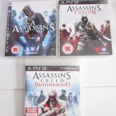 PS3 Three  Assassin's Creed Games