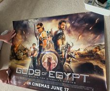 Gods of Egypt cinema poster