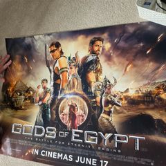 Gods of Egypt cinema poster