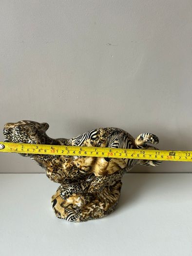 Vintage Tiger Ornament Collage