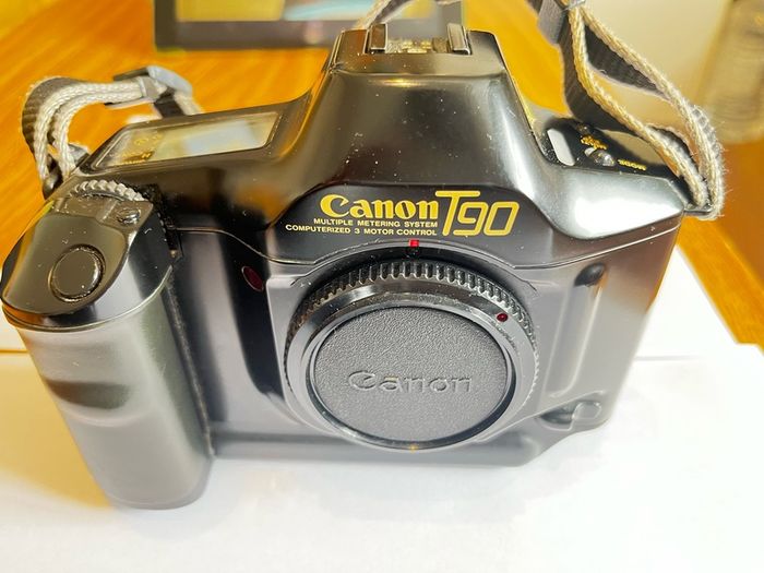Canon T90 SLR 35mm film camera