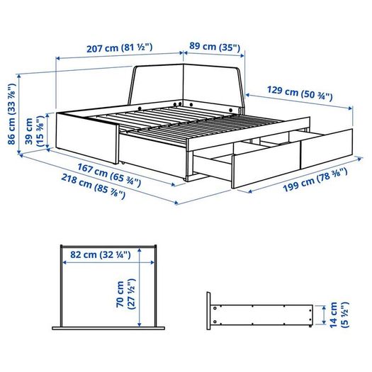 Flekke Day Bed Sofa