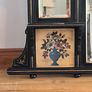 1886 Victorian Aesthetic Movement Ebonised & Gilt Overmantel Mirror Image 4