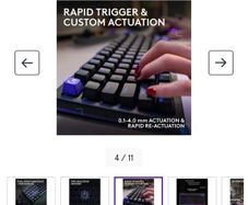 Gaming Keyboard- LOGITECH G512 X 75 Mechanical Gaming Keyboard - Black