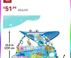 bright stars finding nemo ocean lights baby gym