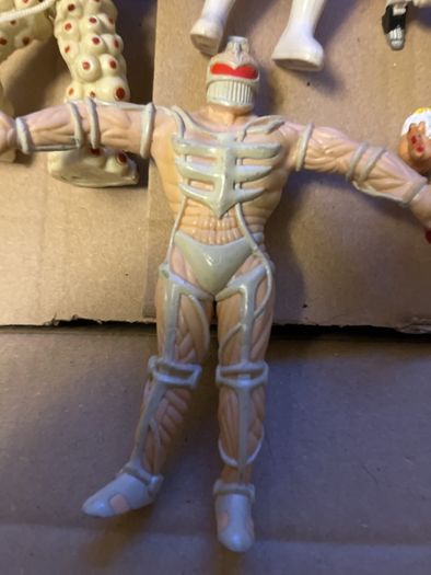 Vintage Power Rangers Action Figure Lot 1990s - 100% Complete Eye Guy, Tigerzord, Yellow Ranger, Lord Zedd + Monster