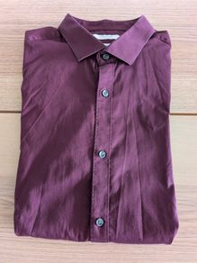 Jack & Jones shirt burgundy