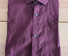 Jack & Jones shirt burgundy