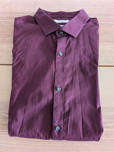 Jack & Jones shirt burgundy