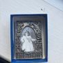 Vintage Silver Scenes Mini Silver Frame with lovely saying Image 9