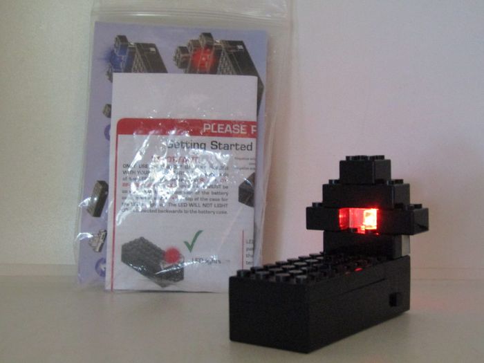 Custom Lego Brick Loot Exclusive Custom Led Light Up Spooky Coffin Exclusive RARE AND HARD TO FIND