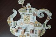 Vintage wooden coat hanger