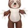 Creations Inflatable Halloween Costume Full Body Sloth Inflatable Costume - Child Unisex 7-10 Years Old Inflatable Costume Brown (FREE POSTAGE) Image 2