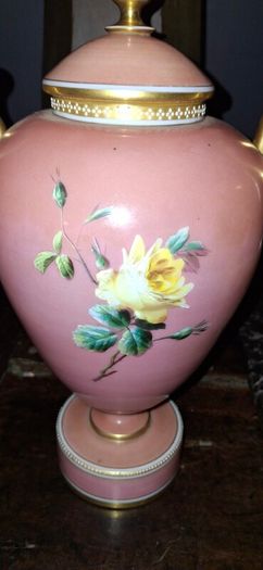 Antique Glass Urn
