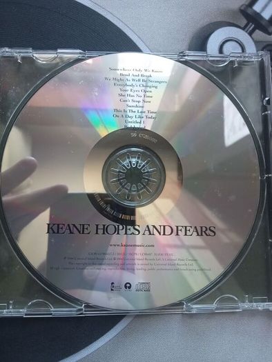 Keane - Hopes and Fears CD
