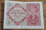Austria-Hungary, 2 Kronen banknote, 2 January 1922, circulated - free standard postage