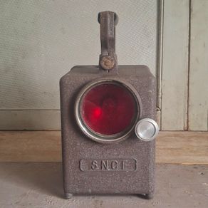 French SNCF Railway Signal Lantern