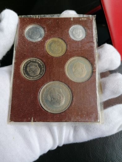 1972 Spain Proof Coin Set