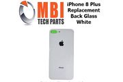 iPhone 8 Plus Replacement Back Glass Door Cover with Adhesive White