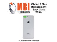 main image for ad iPhone 8 Plus Replacement Back Glass Door Cover with Adhesive White
