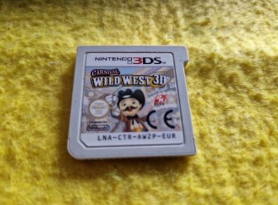 Carnival Wild West 3D Nintendo 3Ds games Original