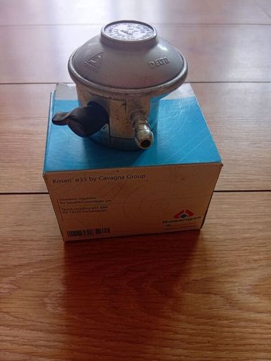Brand New Butane Propane gas Clip Regulator 27mm 37mbar