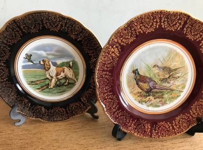 Arklow Bird and Dog Plates