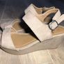Beige Sandals (NEW) size 3 Image 2