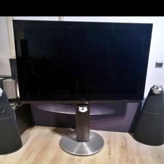Bang and Olufsen Beovision 7-55 Flagship Led Model Edition over 20K New, Audiophile Quality CD and Blu-ray player on board with motorised Floorstand only one in Ireland