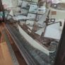 model ship in display case Image 2