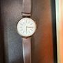 Skagen Hybrid watch SKT1402 T-bar Gold case with brown leather strap smart watch Image 3