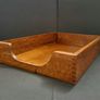 Vintage wooden tidy/ display/ paper/ letter tray Image 6